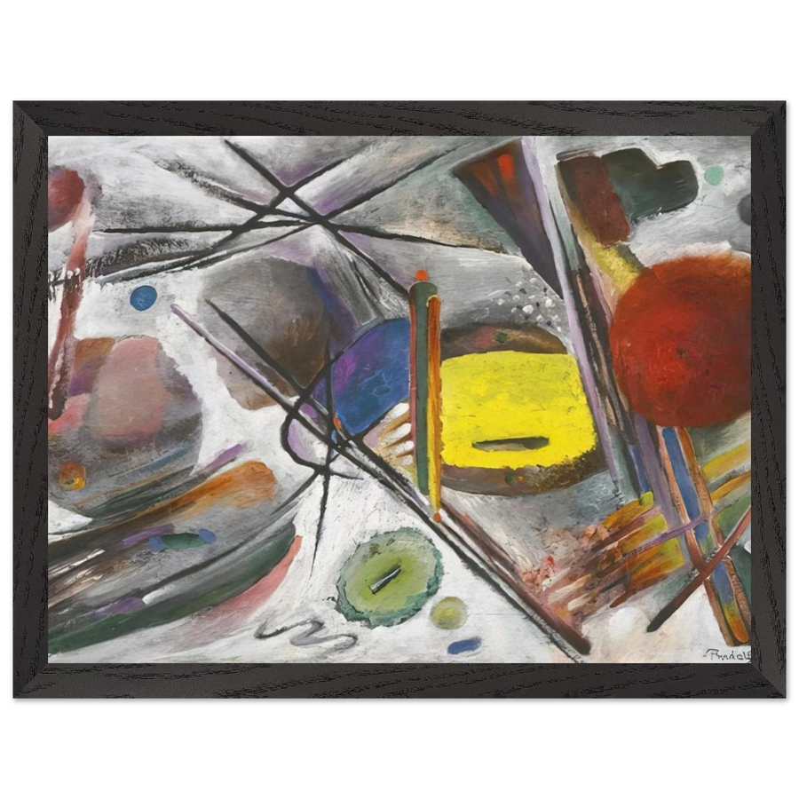 UNTITLED 1919 by Rudolf Bauer — Framed art print at Zephyeer