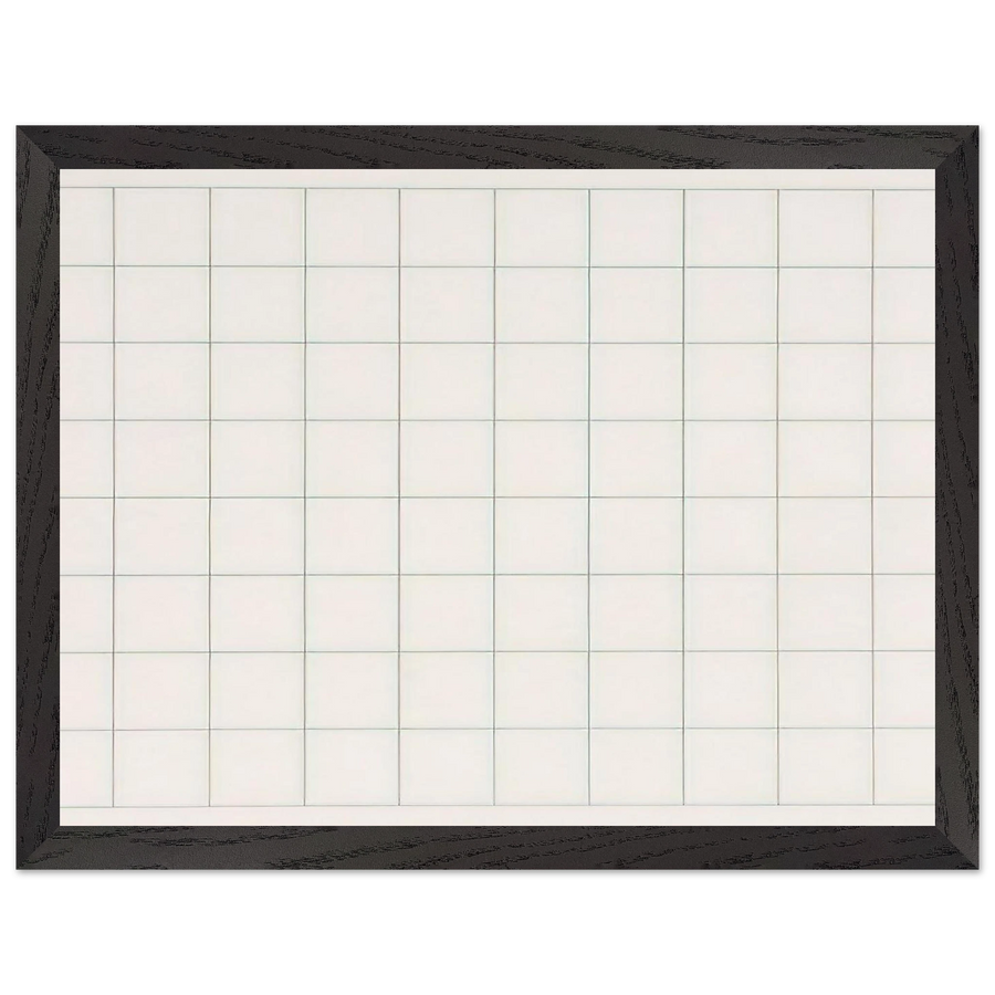 On a clear day, #1 by Agnes Martin — Framed art print at Zephyeer