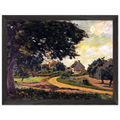 Après la pluie - 1885 - Armand Guillaumin Framed Poster - 30x40 cm / 12x16" inches | Armand Guillaumin Framed Art Print