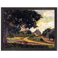 Après la pluie - 1885 - Armand Guillaumin Framed Poster - 30x40 cm / 12x16" inches | Armand Guillaumin Framed Art Print