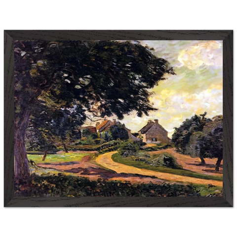 Après la pluie - 1885 by Armand Guillaumin — Framed art print at Zephyeer