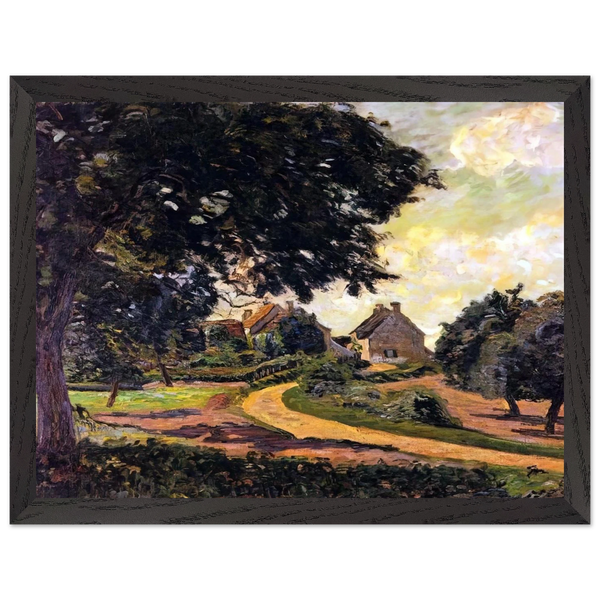 Après la pluie - 1885 by Armand Guillaumin — Framed art print at Zephyeer