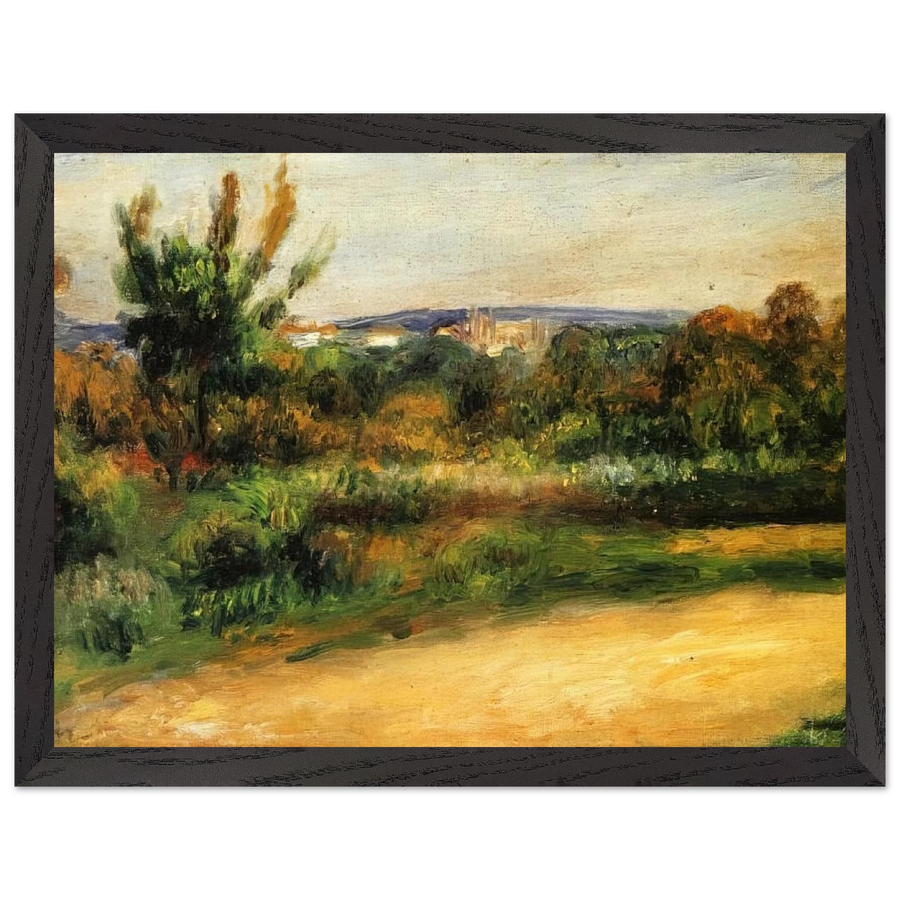 Midday Landscape by Pierre-Auguste Renoir — Framed art print at Zephyeer