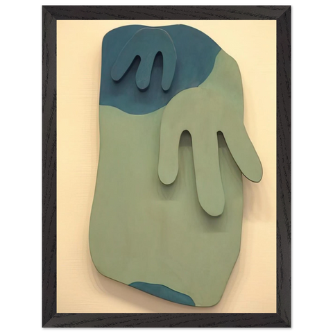 Tete Paysage by Jean Arp — Framed art print at Zephyeer