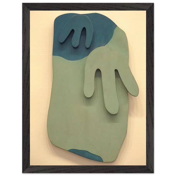 Tete Paysage by Jean Arp — Framed art print at Zephyeer