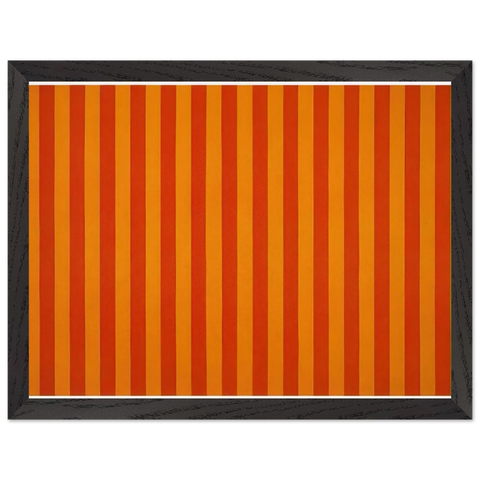 EdgesSolar Beat - 1962 by Gene Davis — Framed art print at Zephyeer