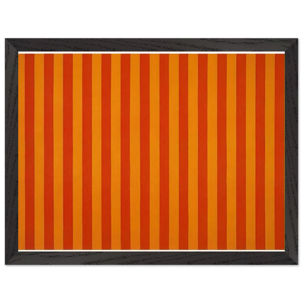EdgesSolar Beat - 1962 by Gene Davis — Framed art print at Zephyeer