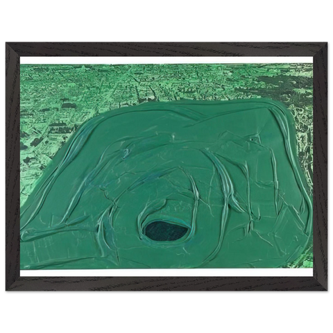 Postcard Hyde Park - 1969 by Dieter Roth — Framed art print at Zephyeer