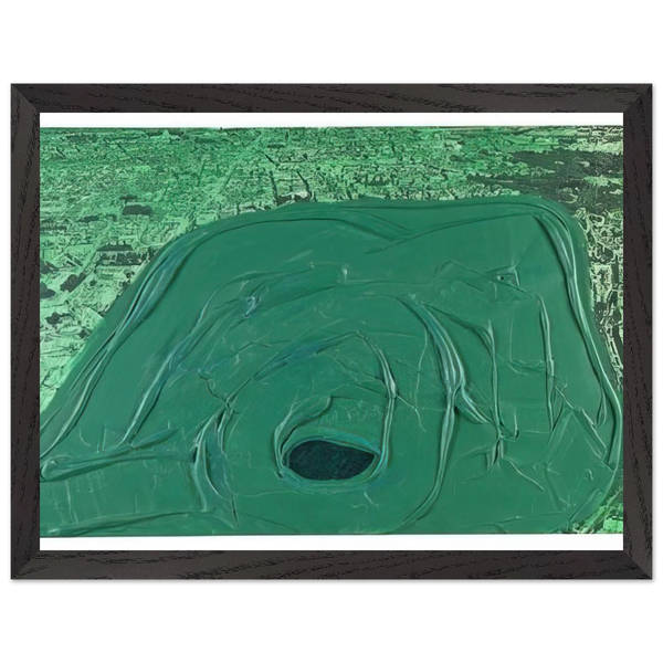 Postcard Hyde Park - 1969 by Dieter Roth — Framed art print at Zephyeer