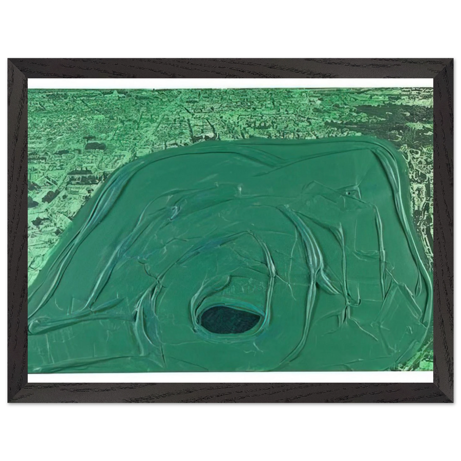 Postcard Hyde Park - 1969 by Dieter Roth — Framed art print at Zephyeer