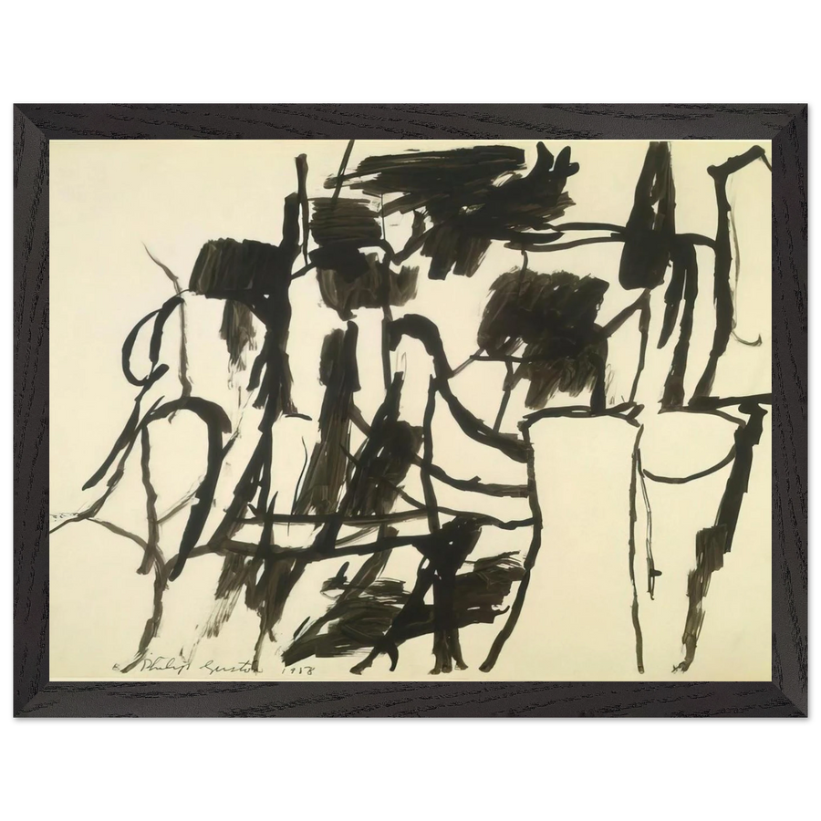 UNTITLED 4 by Philip Guston — Framed art print at Zephyeer