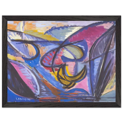 Rencontre dans la campagne - 1944 by Charles Lapicque — Framed art print at Zephyeer