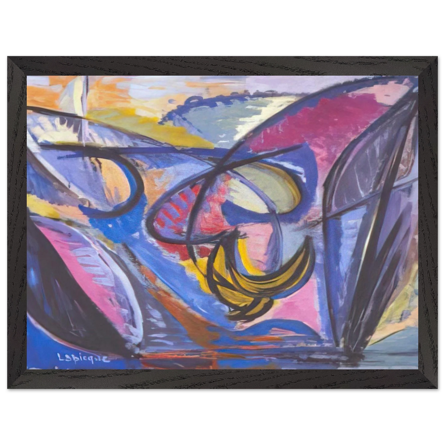Rencontre dans la campagne - 1944 by Charles Lapicque — Framed art print at Zephyeer