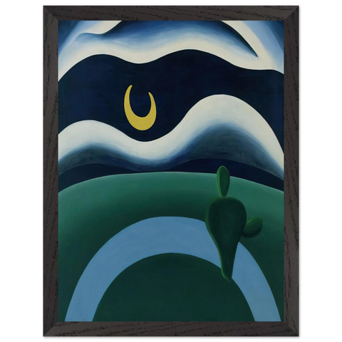The Moon by Tarsila do Amaral — Framed art print at Zephyeer