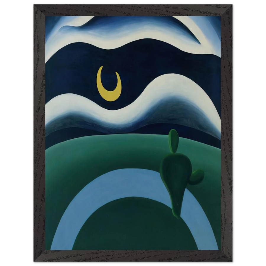 The Moon by Tarsila do Amaral — Framed art print at Zephyeer