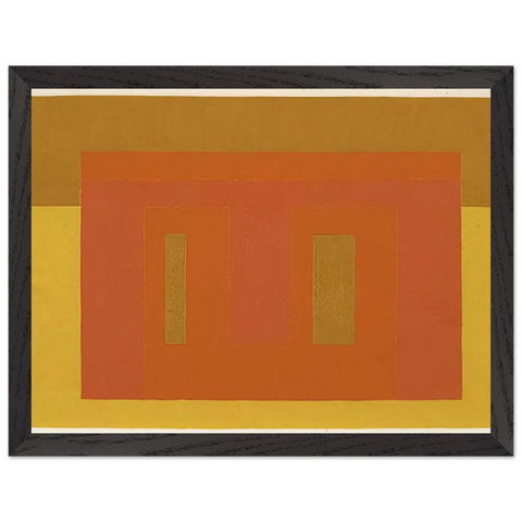VARIANT ADOBE SOUTHERN CLIMATE 1948 by Josef Albers — Framed art print at Zephyeer