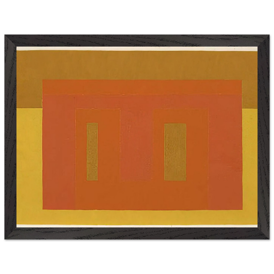 VARIANT ADOBE SOUTHERN CLIMATE 1948 by Josef Albers — Framed art print at Zephyeer