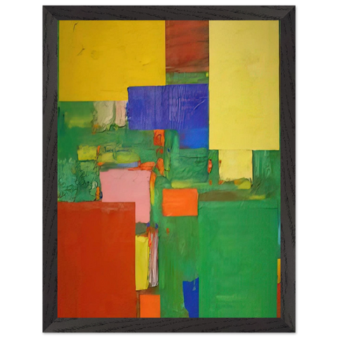 Equipoise by Hans Hofmann — Framed art print at Zephyeer