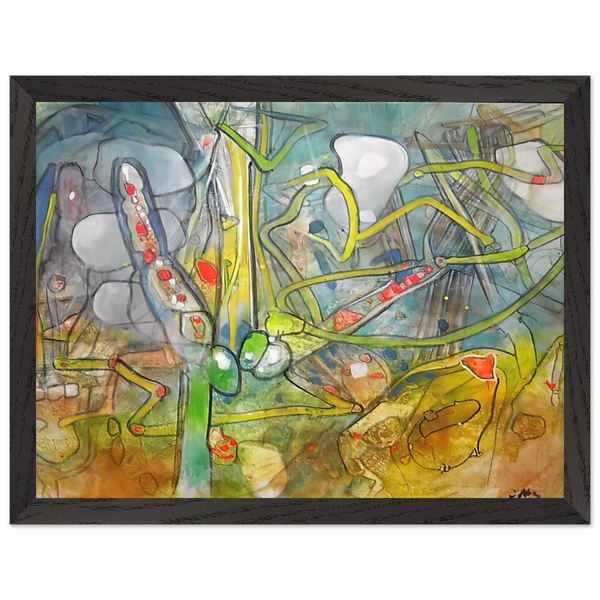 ATLAS DE MEDICATION by Roberto Matta — Framed art print at Zephyeer