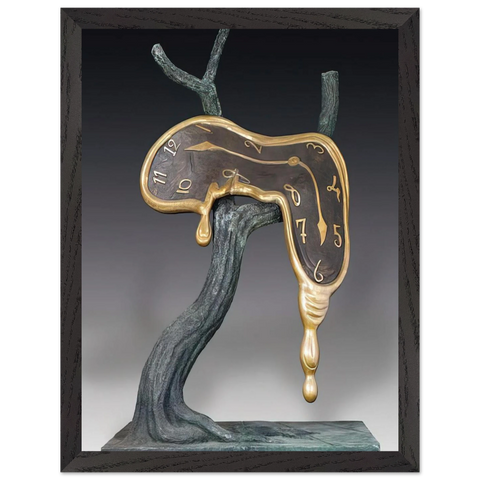PROFILE OF TIME 1984 by Salvador Dali — Framed art print at Zephyeer