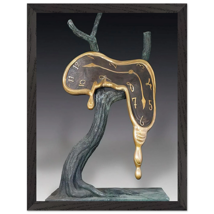 PROFILE OF TIME 1984 by Salvador Dali — Framed art print at Zephyeer