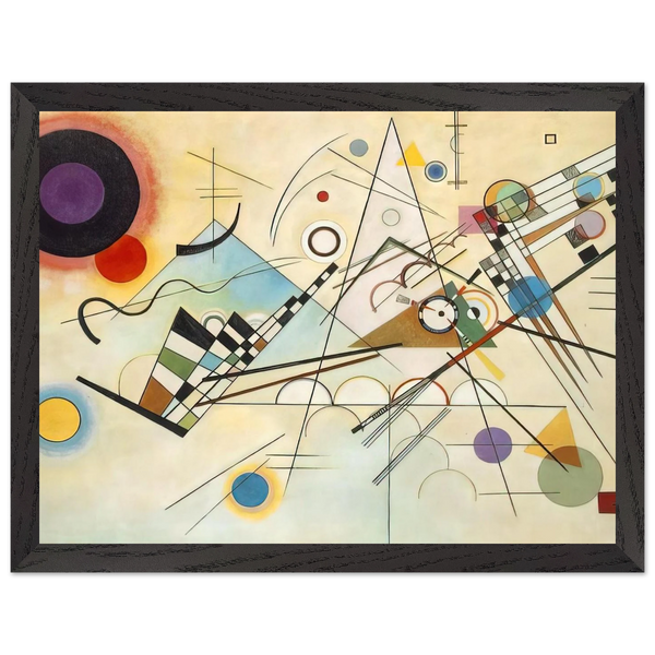 COMPOSITION VIII 1923 by Wassily Kandinsky — Framed art print at Zephyeer