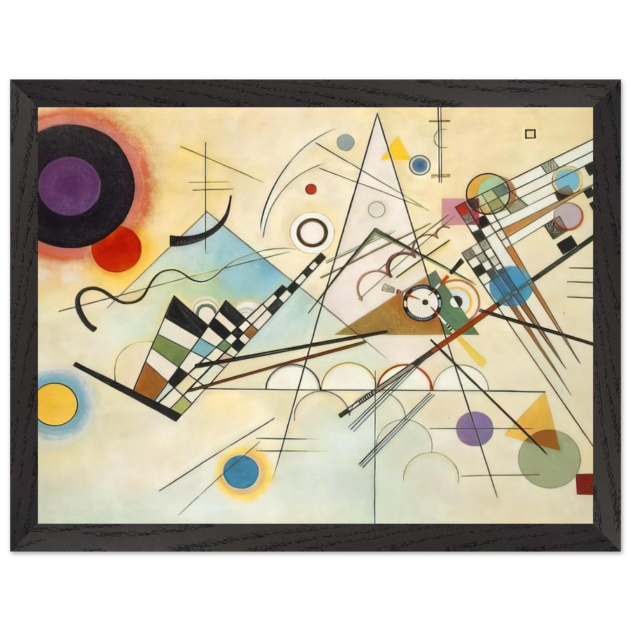 COMPOSITION VIII 1923 by Wassily Kandinsky — Framed art print at Zephyeer