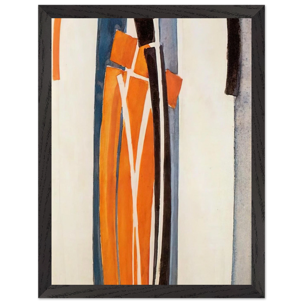 Drawings of curves by Frantisek Kupka — Framed art print at Zephyeer