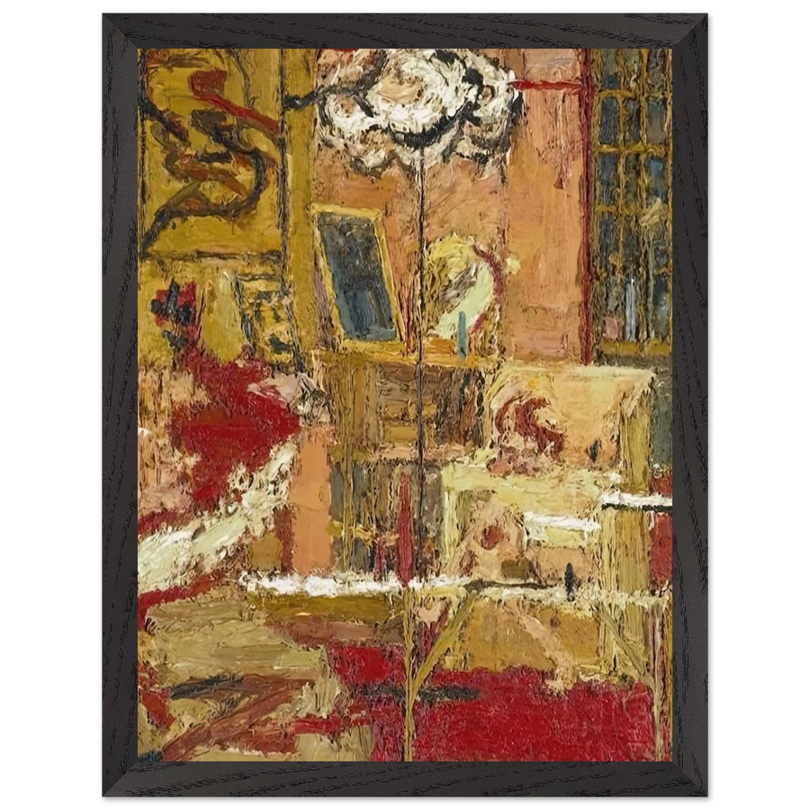 THE SITTING ROOM by Frank Auerbach — Framed art print at Zephyeer