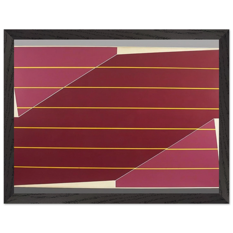 Line Rotation - 1964 by Larry Zox — Framed art print at Zephyeer