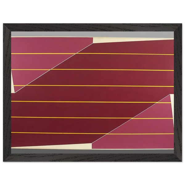 Line Rotation - 1964 by Larry Zox — Framed art print at Zephyeer