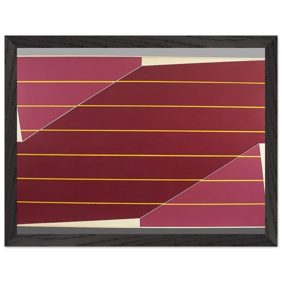 Line Rotation - 1964 by Larry Zox — Framed art print at Zephyeer