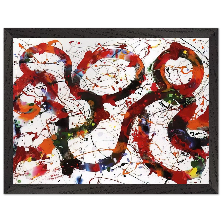 Untitled  SFP88-12 by Sam Francis — Framed art print at Zephyeer