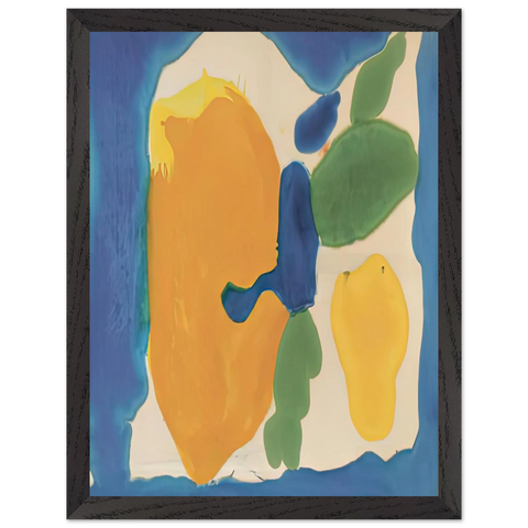 Provincetown Window, 1963-64- by Helen Frankenthaler — Framed art print at Zephyeer