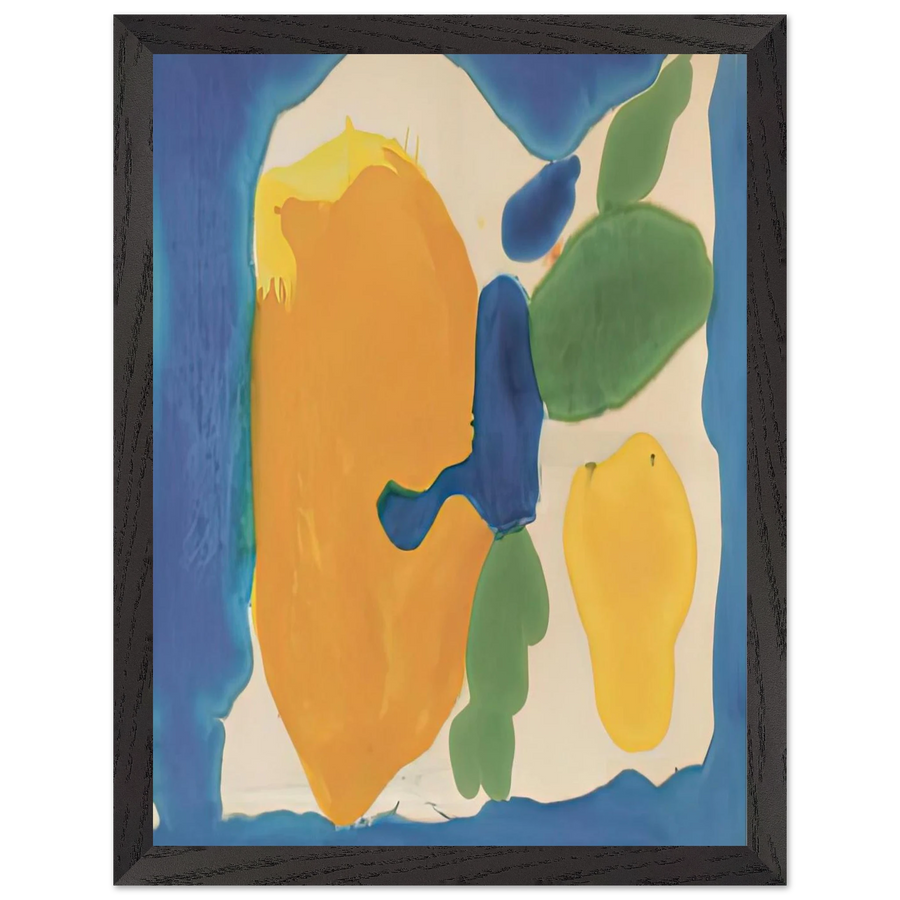 Provincetown Window, 1963-64- by Helen Frankenthaler — Framed art print at Zephyeer
