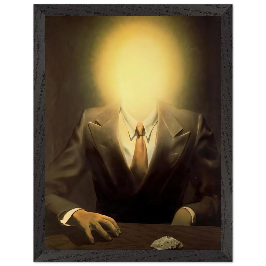 THE PLEASURE PRINCIPLE PORTRAIT OF EDWARD JAMES 1937 by Rene Magritte — Framed art print at Zephyeer