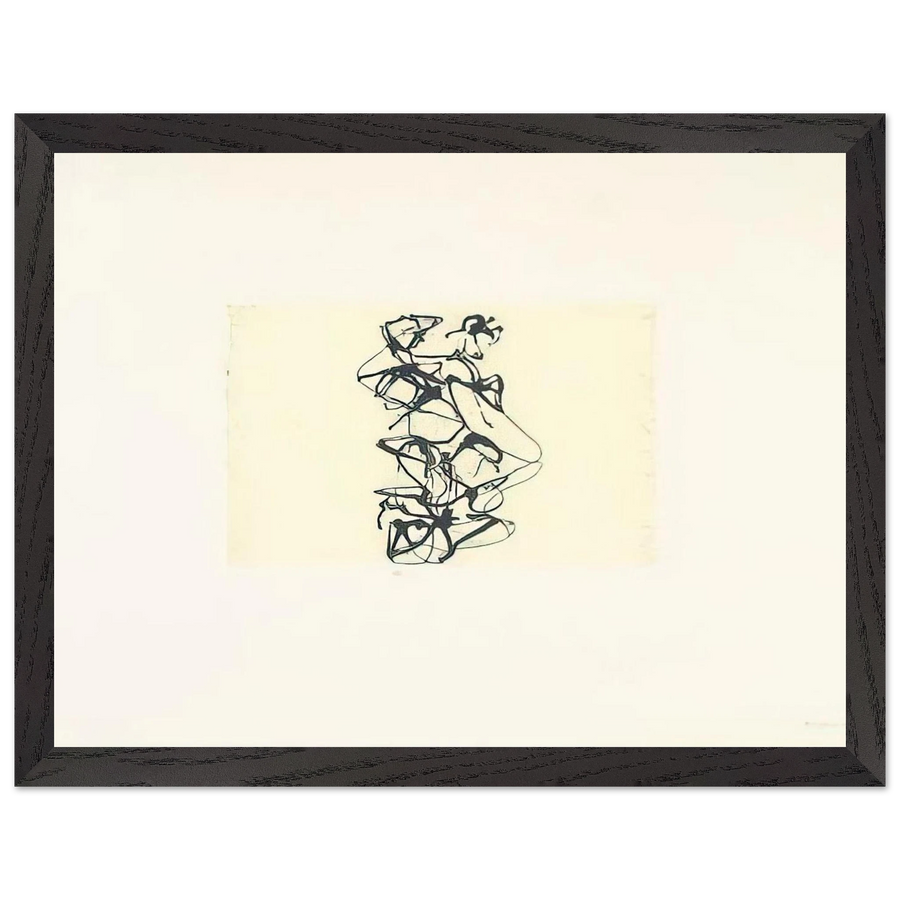 Cyprian Evocation - 1992 by Brice Marden — Framed art print at Zephyeer
