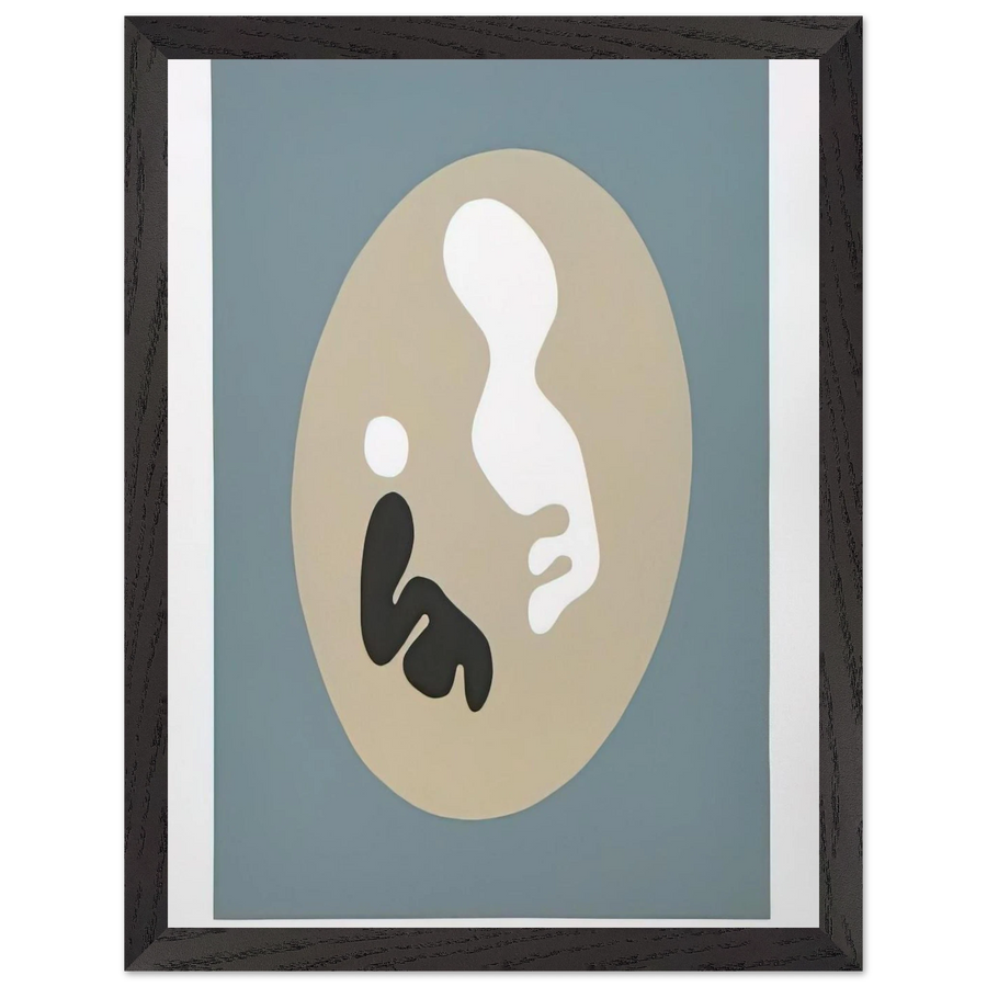 The Sun Recircled by Jean Arp — Framed art print at Zephyeer