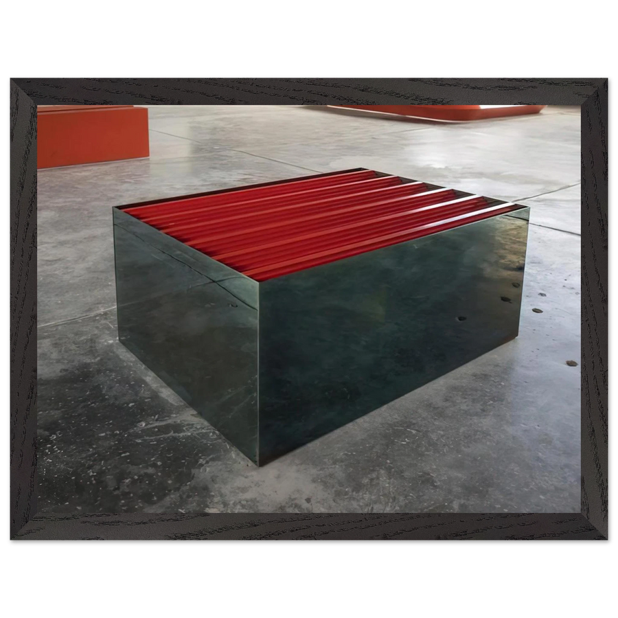 Untitled The Block - 1965 by Donald Judd — Framed art print at Zephyeer