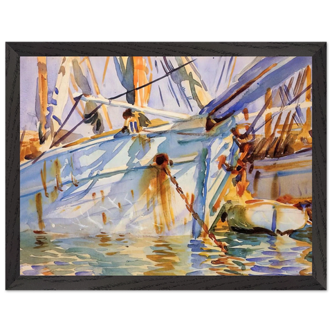 In a Levantine Port by John Singer Sargent — Framed art print at Zephyeer