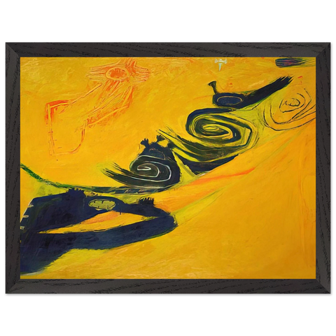 Summer - 1962 by Frank Lobdell — Framed art print at Zephyeer