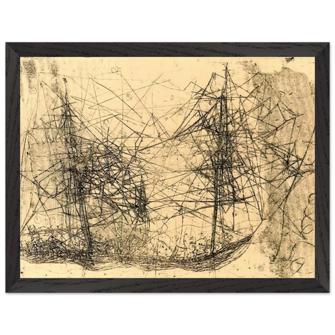 Barco - Art Informel by Wols — Framed art print at Zephyeer