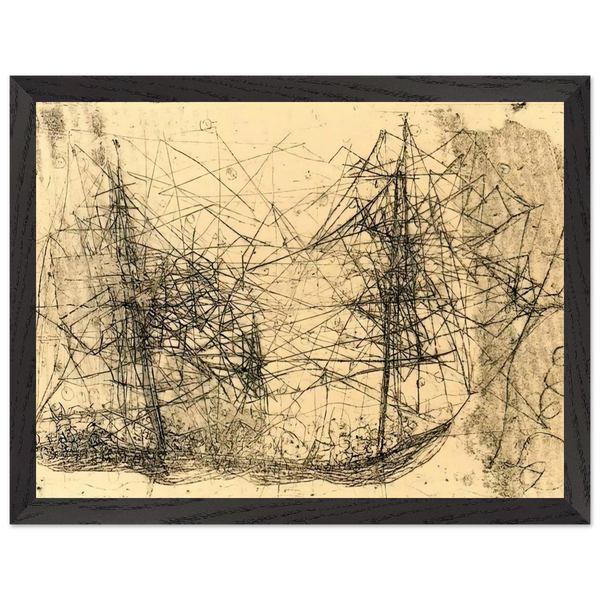 Barco - Art Informel by Wols — Framed art print at Zephyeer