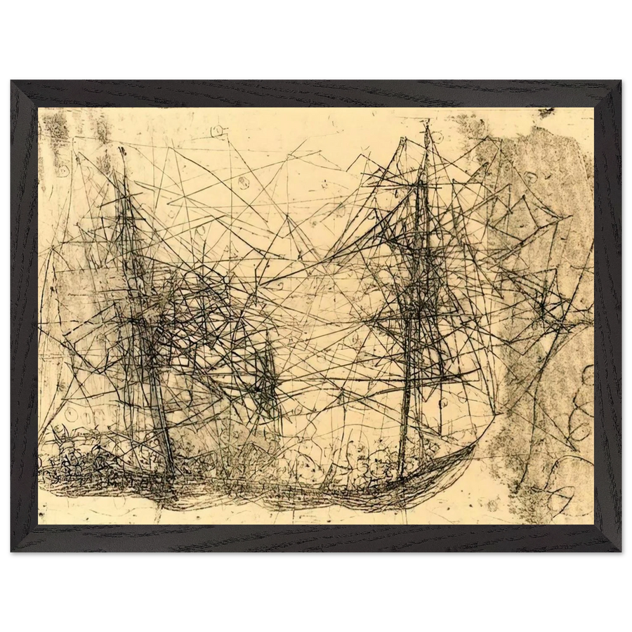 Barco - Art Informel by Wols — Framed art print at Zephyeer