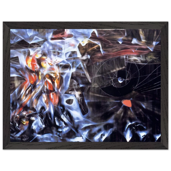 DISASTERS OF MYSTICISM by Roberto Matta — Framed art print at Zephyeer