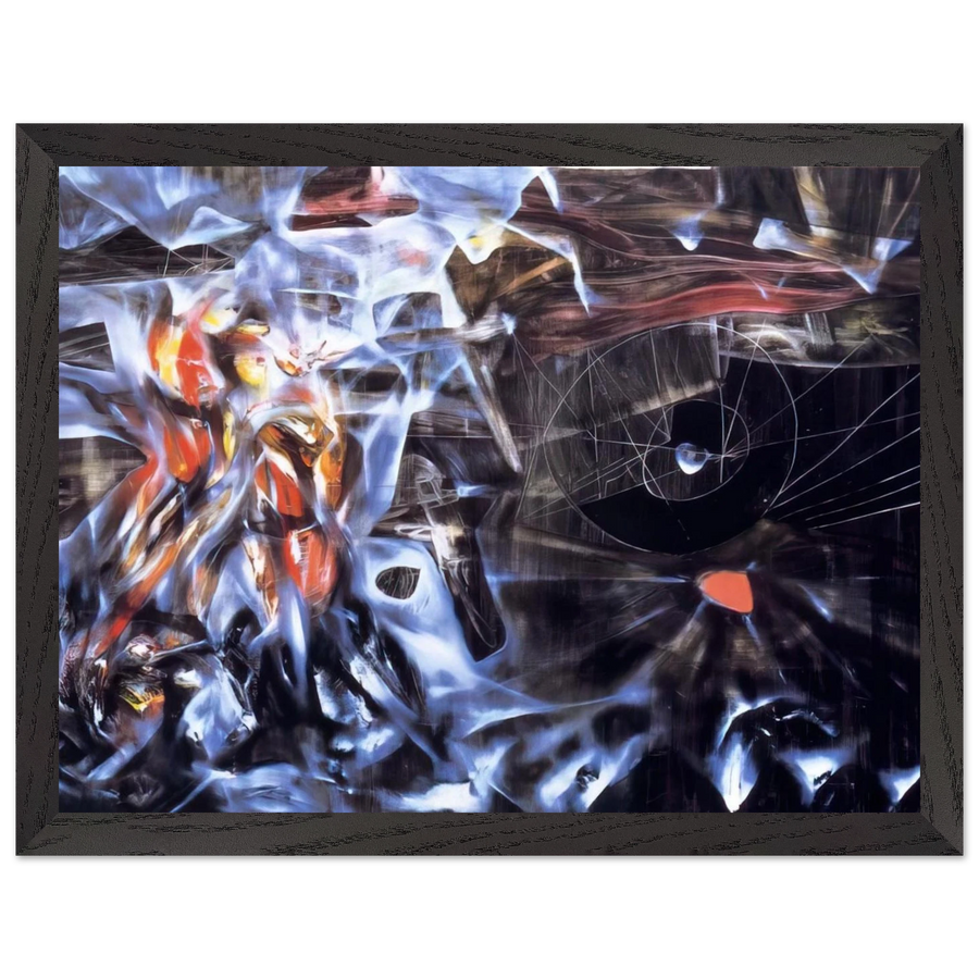 DISASTERS OF MYSTICISM by Roberto Matta — Framed art print at Zephyeer