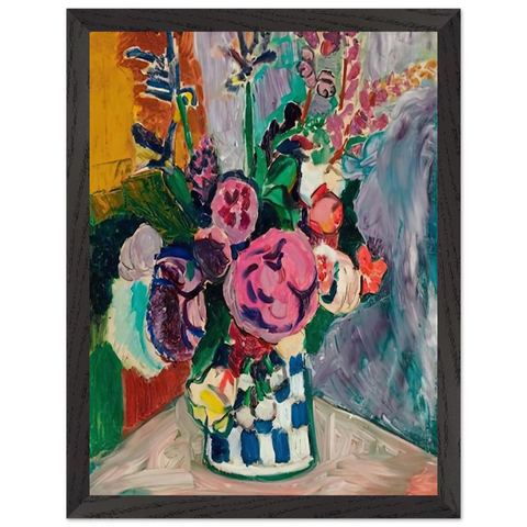 LES PIVOINES 1907 by Henri Matisse — Framed art print at Zephyeer