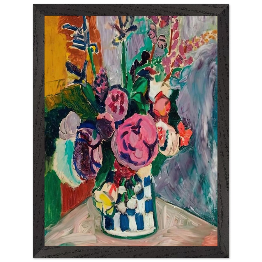 LES PIVOINES 1907 by Henri Matisse — Framed art print at Zephyeer