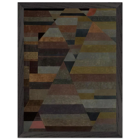NECROPOLIS 1929 by Paul Klee — Framed art print at Zephyeer