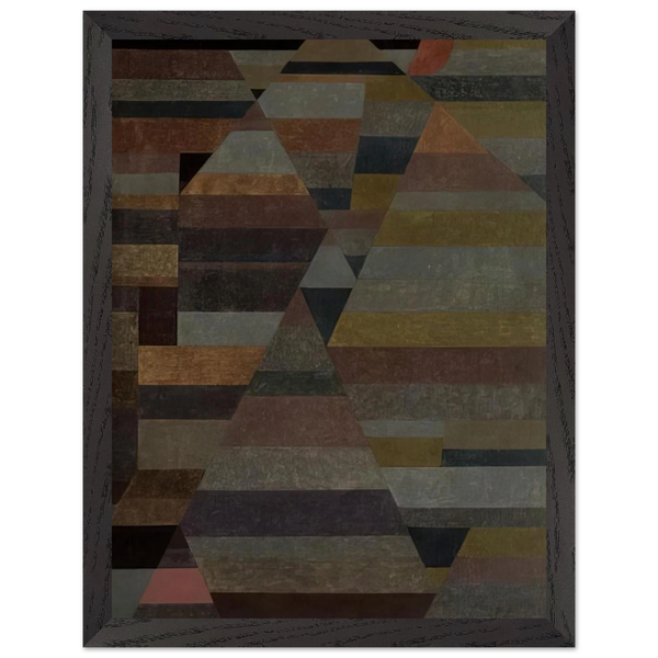 NECROPOLIS 1929 by Paul Klee — Framed art print at Zephyeer